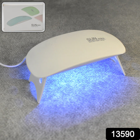 Uv Led Lamp Nail Dryer Mini Portable Nail Lamp Professional (1 Pc)