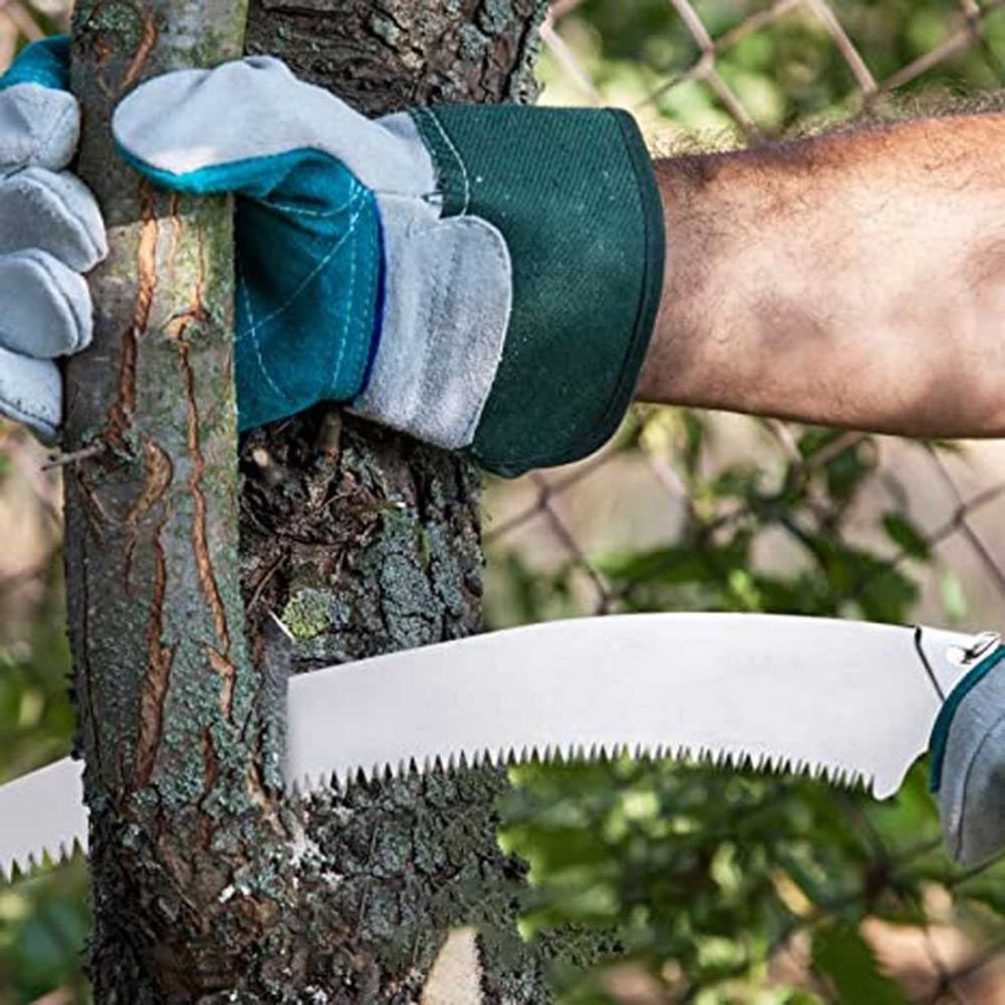 Hand Pruning Saw For Tree Branch Cutter (1 Pc With Cover 50 Cm Long)