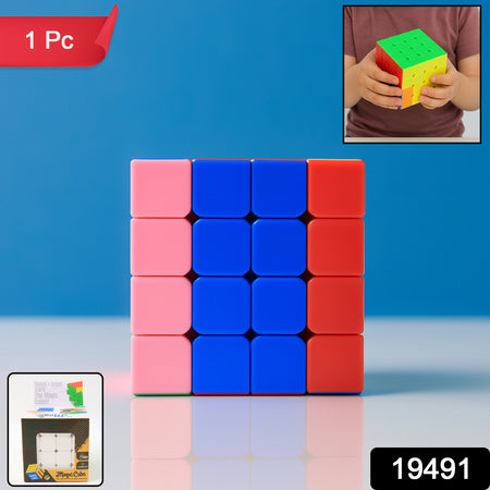 4x4 Magic Speed Cube Puzzle For Kids Adults (1 Pc)