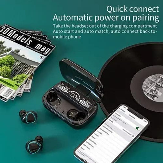 6644 Newest Wireless In Ear Earbuds Bluetooth 5.0 Headphones Mini Stereo Earbuds Sport Headset Bass Sound Built-in Microphone