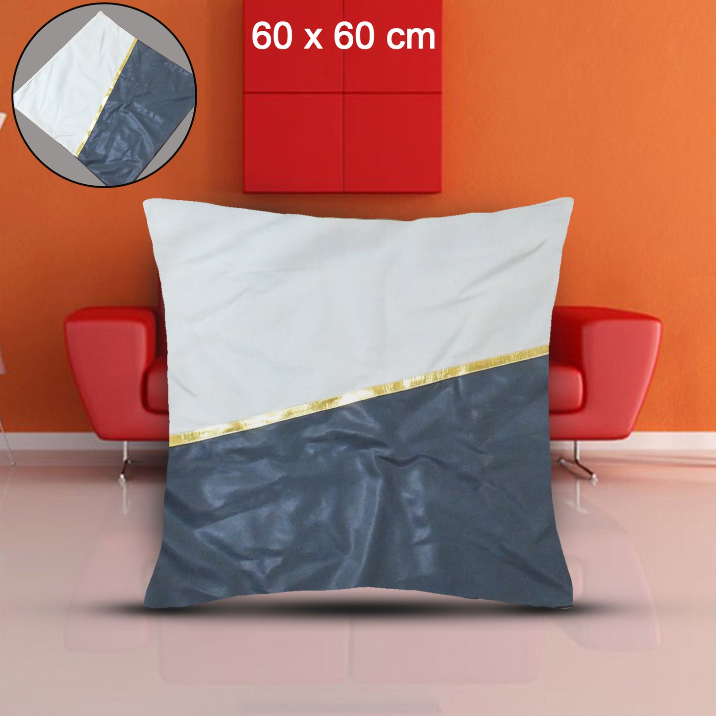 Pillow Covers Couch Pillows Cover Soft Pillow Covers (1 Pc 60 60 Cm)