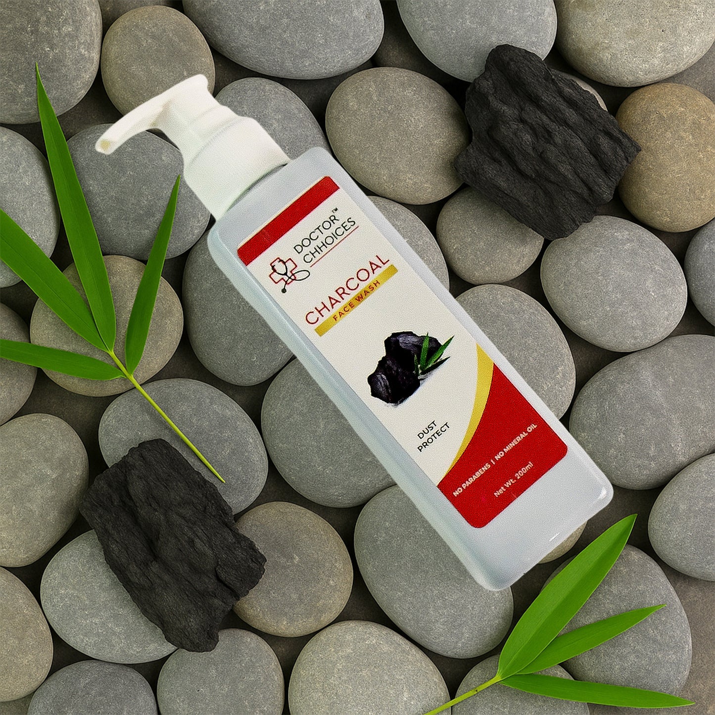 Doctor Chhoices Charcoal Face Wash 200ml (1 Pc)