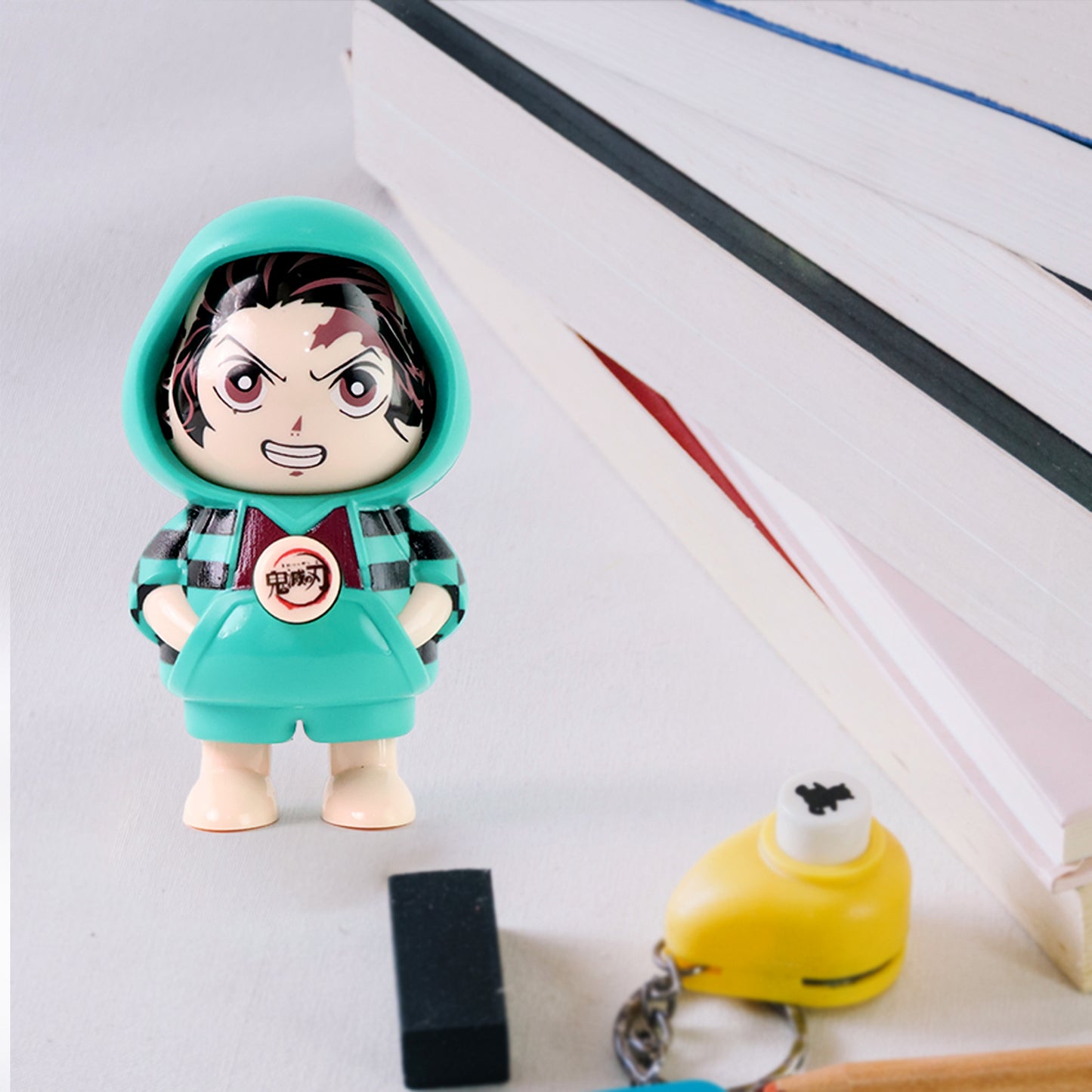 Cartoon Character Design Cute Action Figure Keychain (Mix Design 1 Pc)