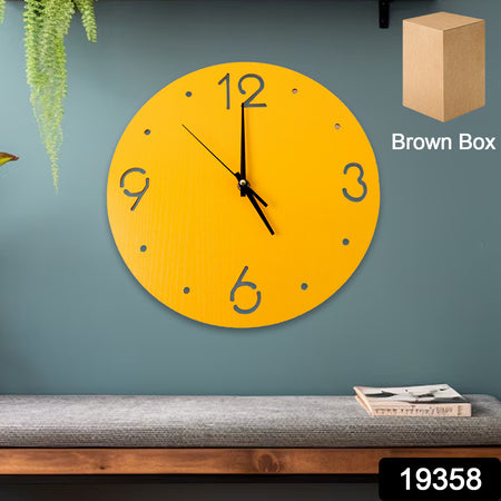 Modern Minimalist Wall Clock For Home Office Dcor (1 Pc)