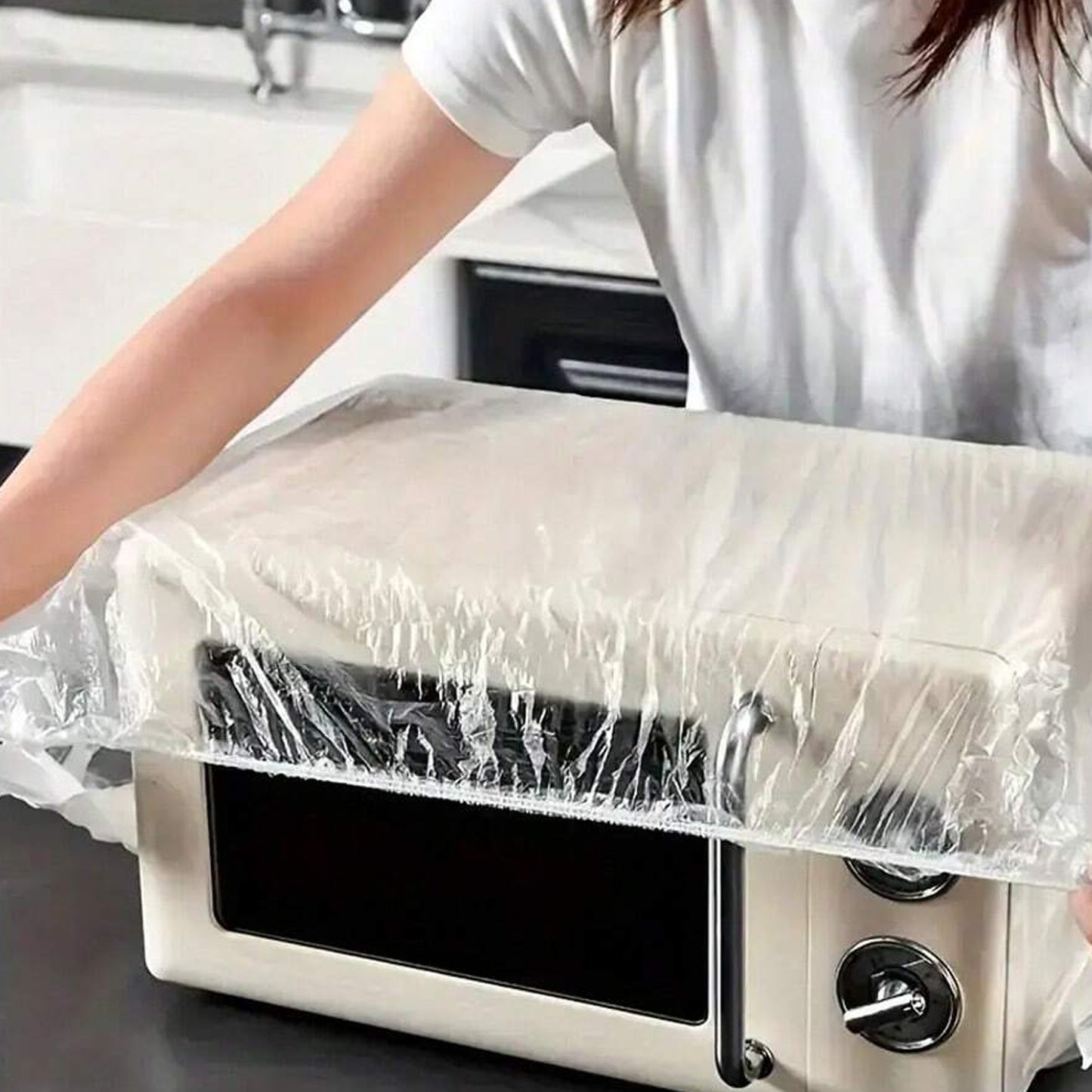 Home Thick Disposable Dust Proof Plastic Furniture Covers (1 Pc Big)