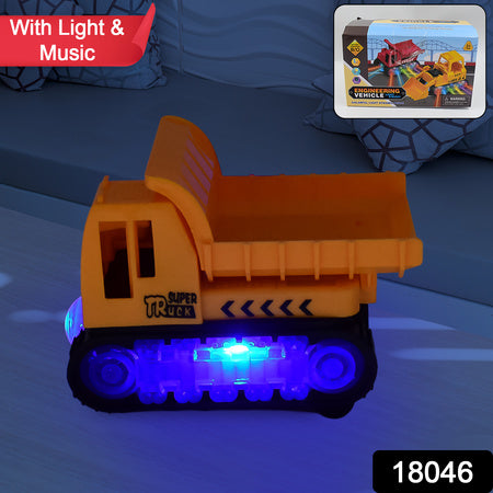 Engineering Vehicletoys For Kids - Self-driving Super Dump Truck Toy Self-driving Trucks Engineering Truck Electric Vehicle Toys Boys Birthday Gift Toys (1 Pc)