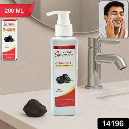 Doctor Chhoices Charcoal Face Wash 200ml (1 Pc)