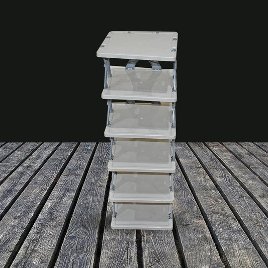 Smart Shoe Rack Shoes Stand Multifunctional Entryway Foldable Collapsible Door Shoe Rack Free Standing Heavy Duty Plastic Shoe Shelf Storage Organizer Narrow Footwear Home (1 Pc 4 Layer 6 Layer 8 Layer)