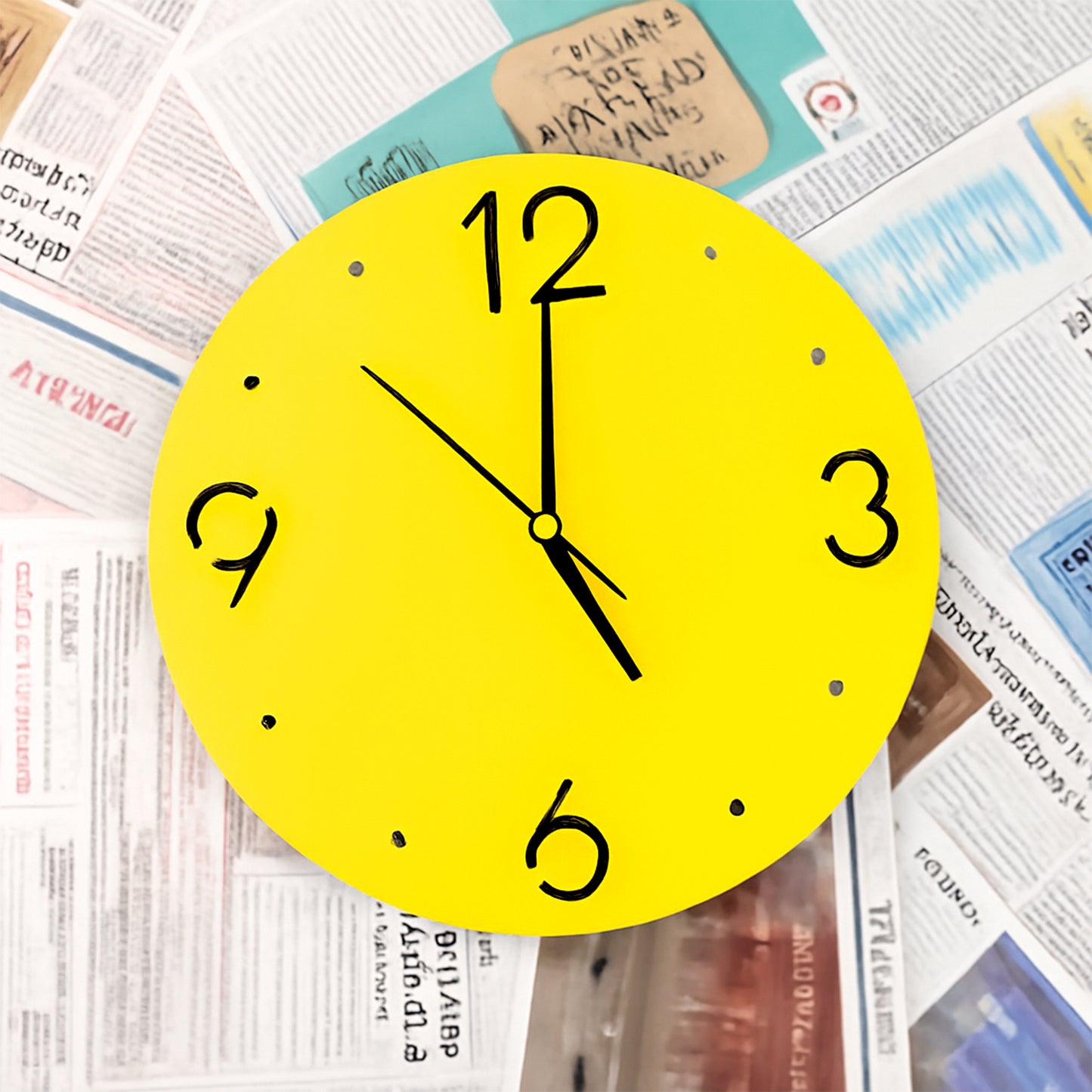 Modern Minimalist Wall Clock For Home Office Dcor (1 Pc)