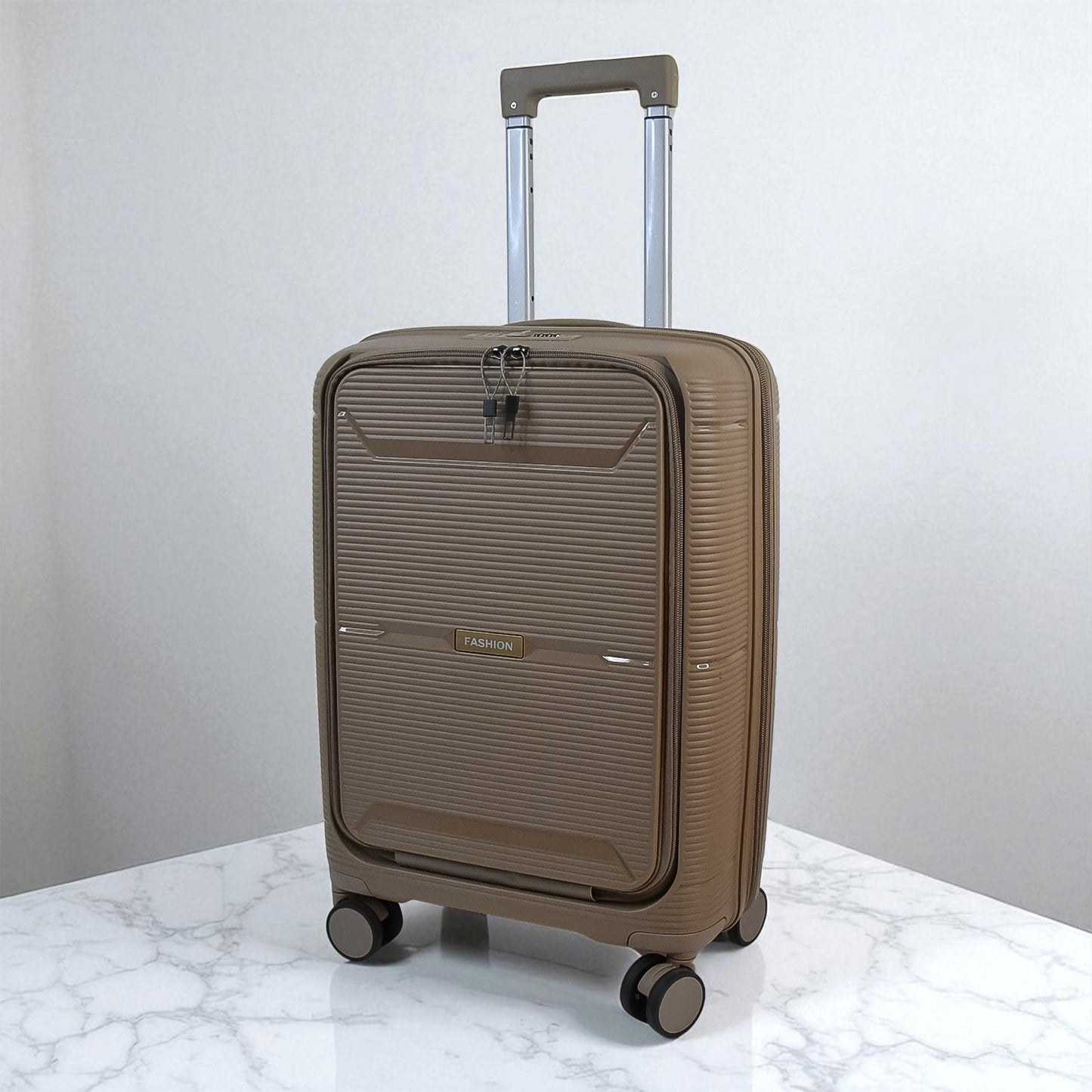 Hard-shell Trolley Luggage Bag (Set Of 3-pice Mix Color)