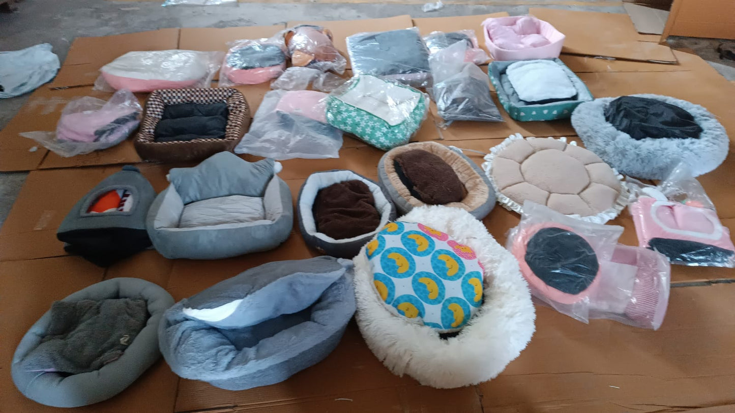 Pet Dog Bed General Thickening Dog Mat (1 Pc Mix Design Color)