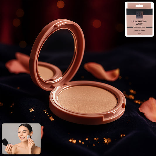 Og Beauty Hazelnut Flawless Touch Compact Powder (9 Gm 1 Pc)