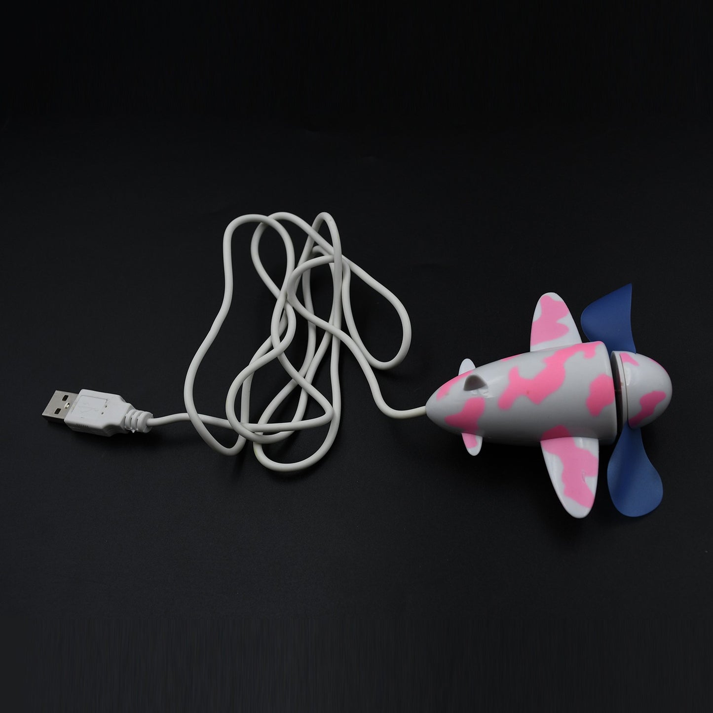 7721 Plane Shape Usb Plane Unique Design Fan Energy Saving Fan For Laptop Computer Desktop Fan