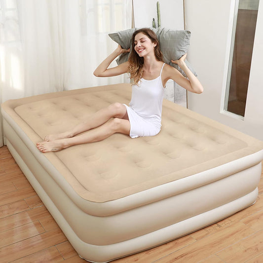 Portable Inflatable Bed Folding Lazy Bed (190x100x40 Cm 1 Pc)