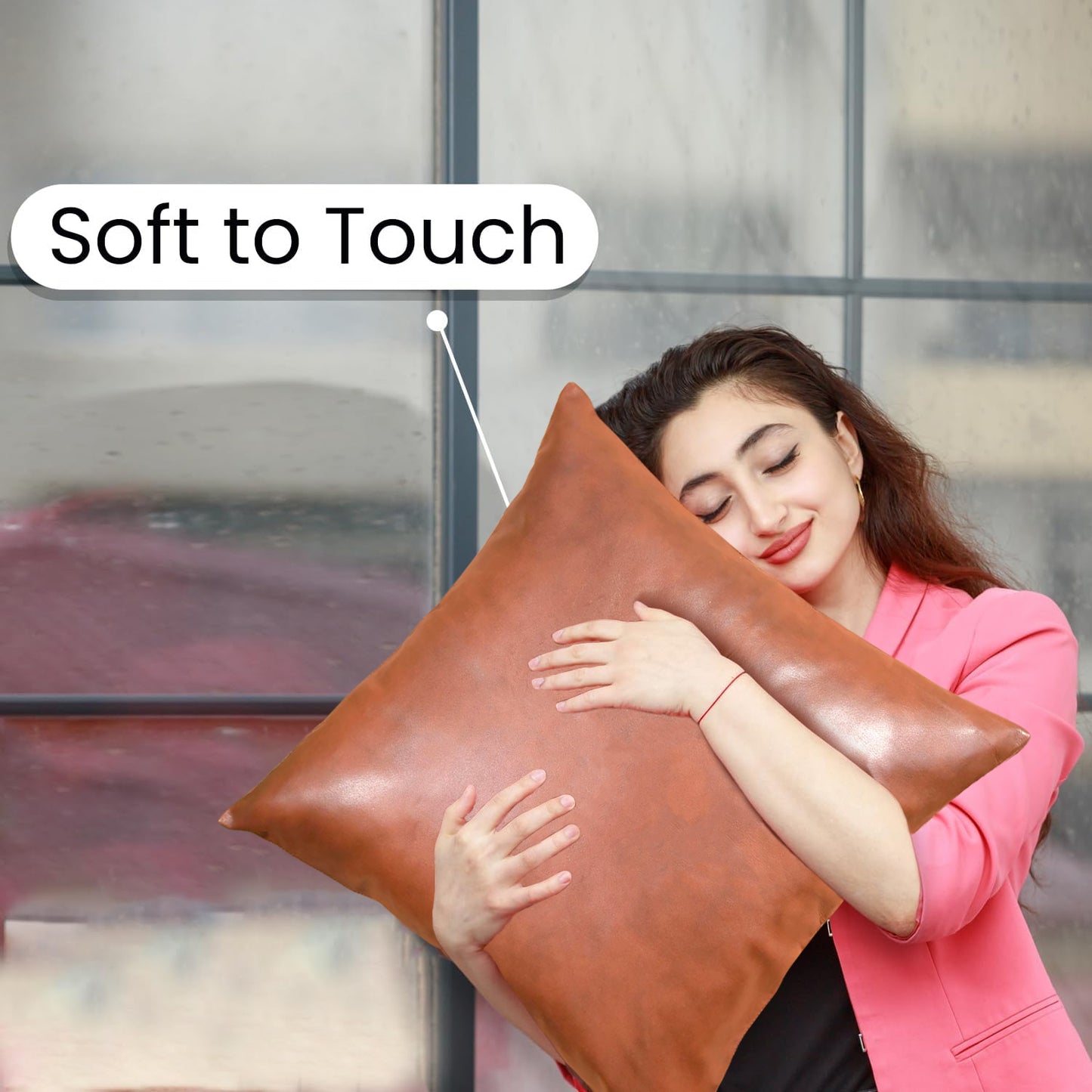 Pillow Covers Couch Pillows Cover Soft Decorative Pillow Covers Pillowcase For Bed Sofa Chair Bedroom Home Farmhouse Decor Living Room Home Decor (60 60 Cm)