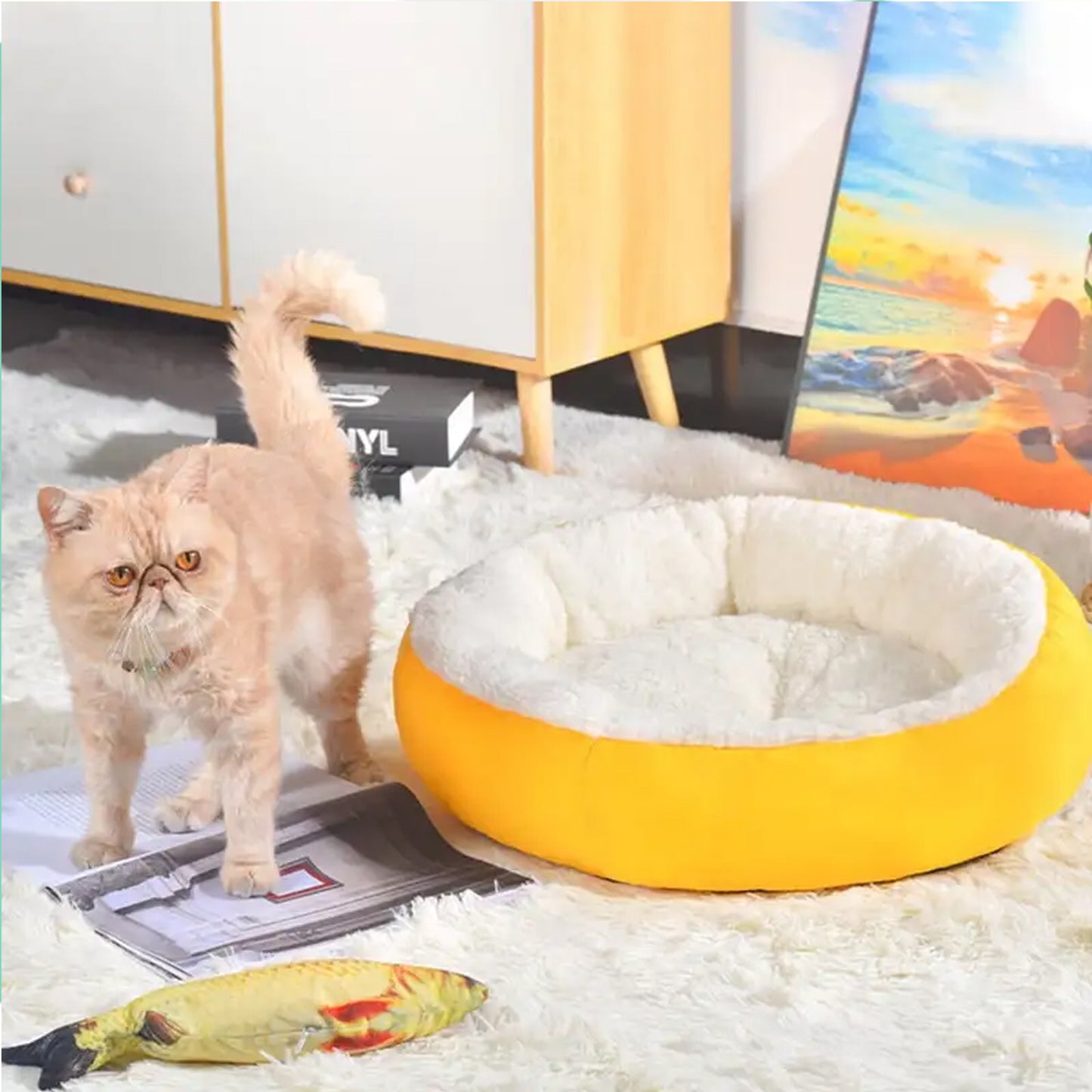 Pet Dog Bed General Thickening Dog Mat (1 Pc Mix Design Color)