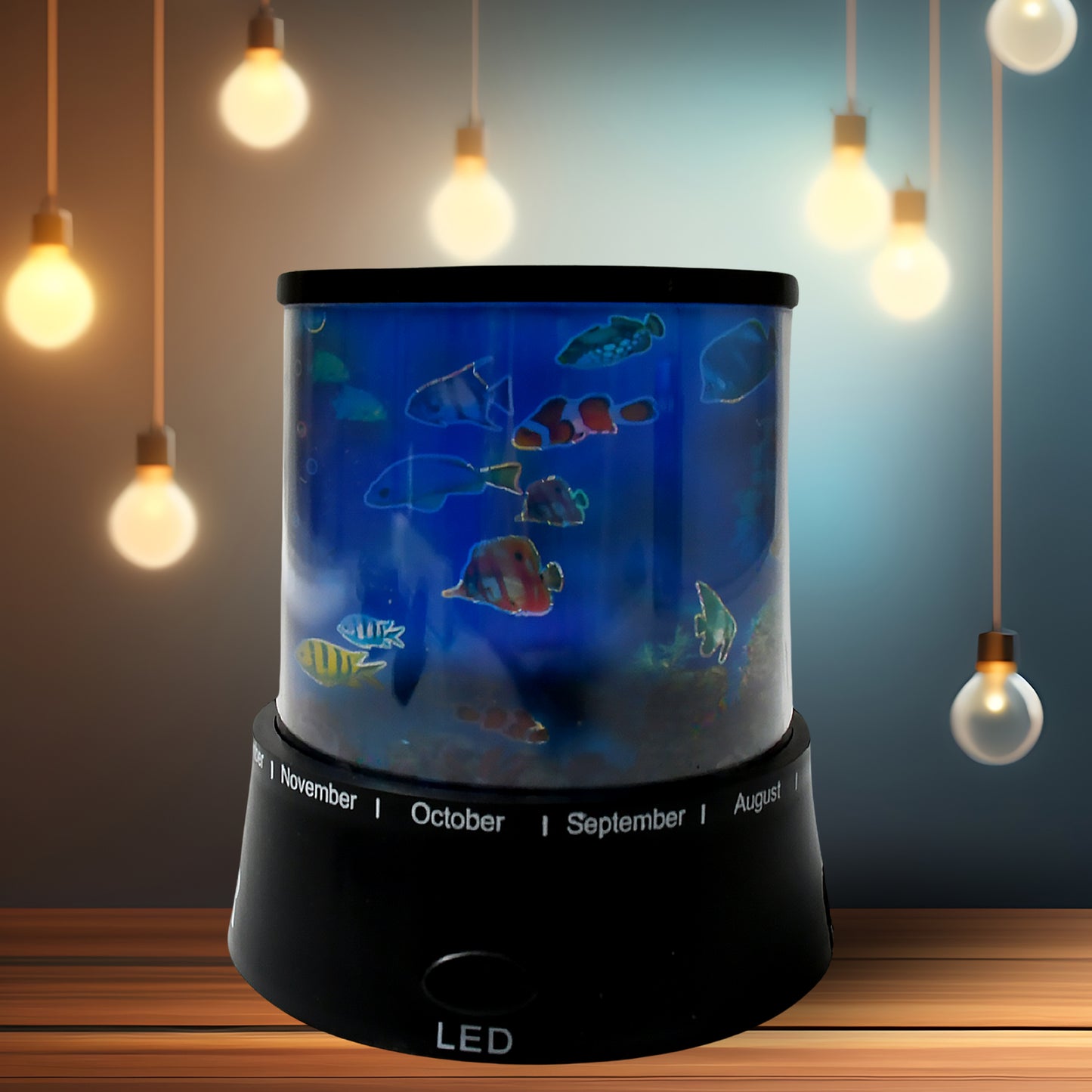 Led Projector Night Light Amazing Lamp 3 Battery Operated Lamps Rotation With The Music Function Master For Kids Bedroom Home Decoration Nightromantic Gift (Battery Not Included 1 Pc)