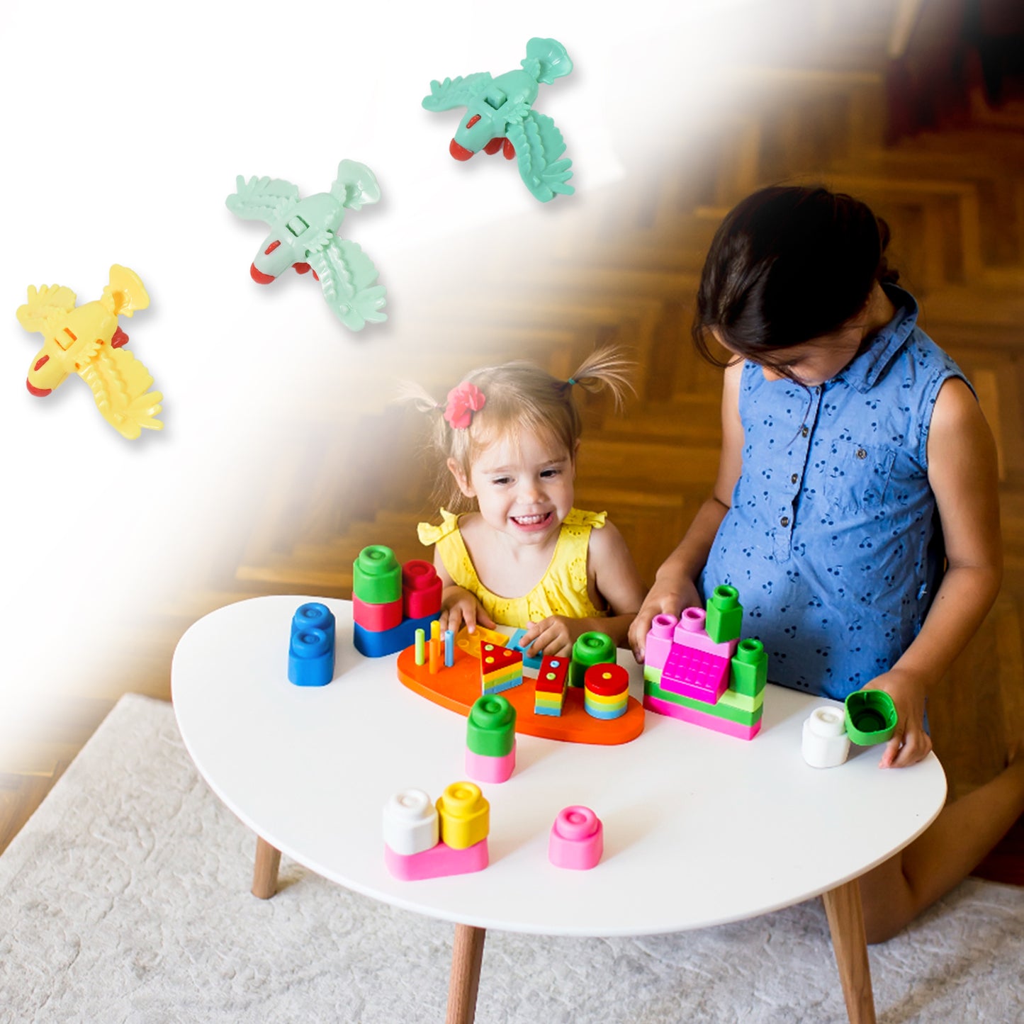 Small Diy Rio Birds Toy Promotional Toys Child Age Group 3-6 Yrs (1 Pc Mix Color Design)