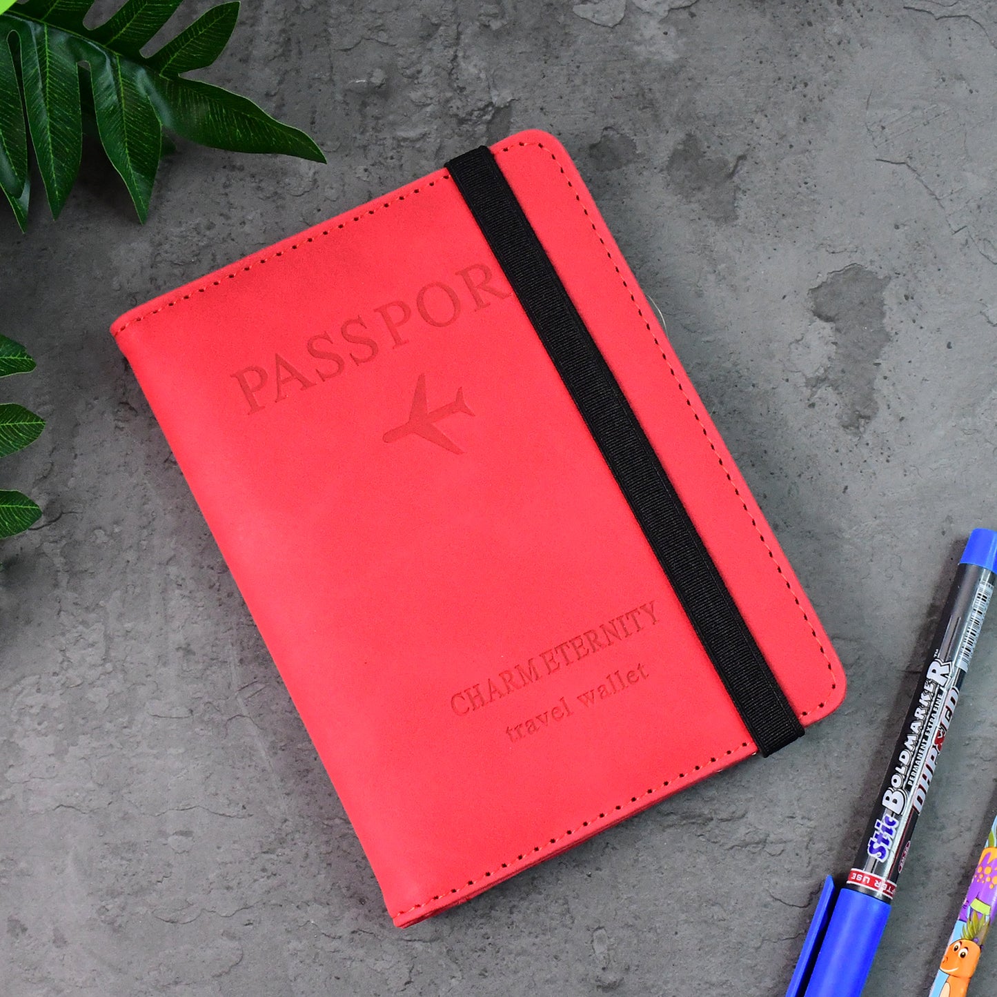 Premium Multifunction Travel Passport Holder Wallet (15x11cm 1 Pc)