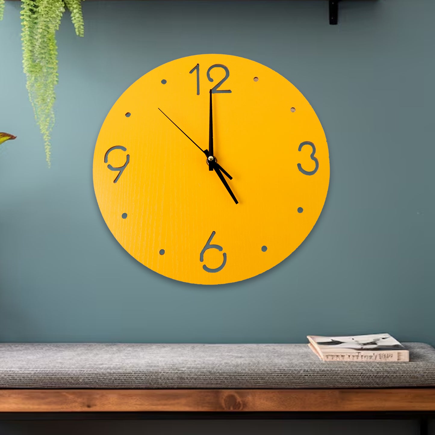 Modern Minimalist Wall Clock For Home Office Dcor (1 Pc)