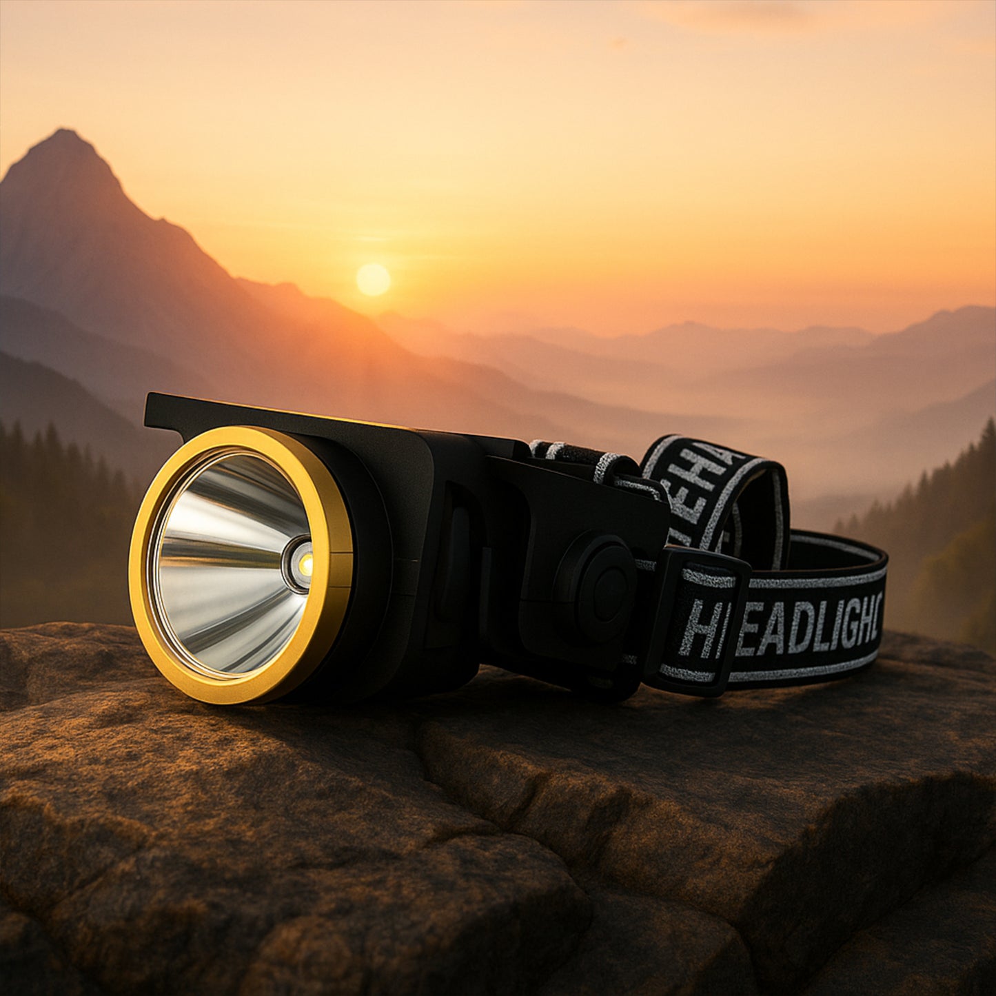 Rechargeable Solar Led Headlamp