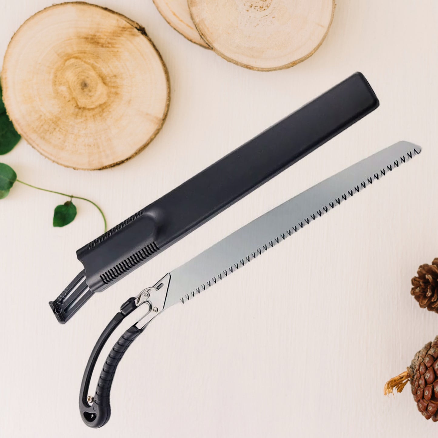 Hand Pruning Saw For Tree Branch Cutter (1 Pc With Cover 50 Cm Long)