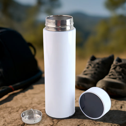 White Vacuum Insulated Water Bottle (1 Pc 500ml)