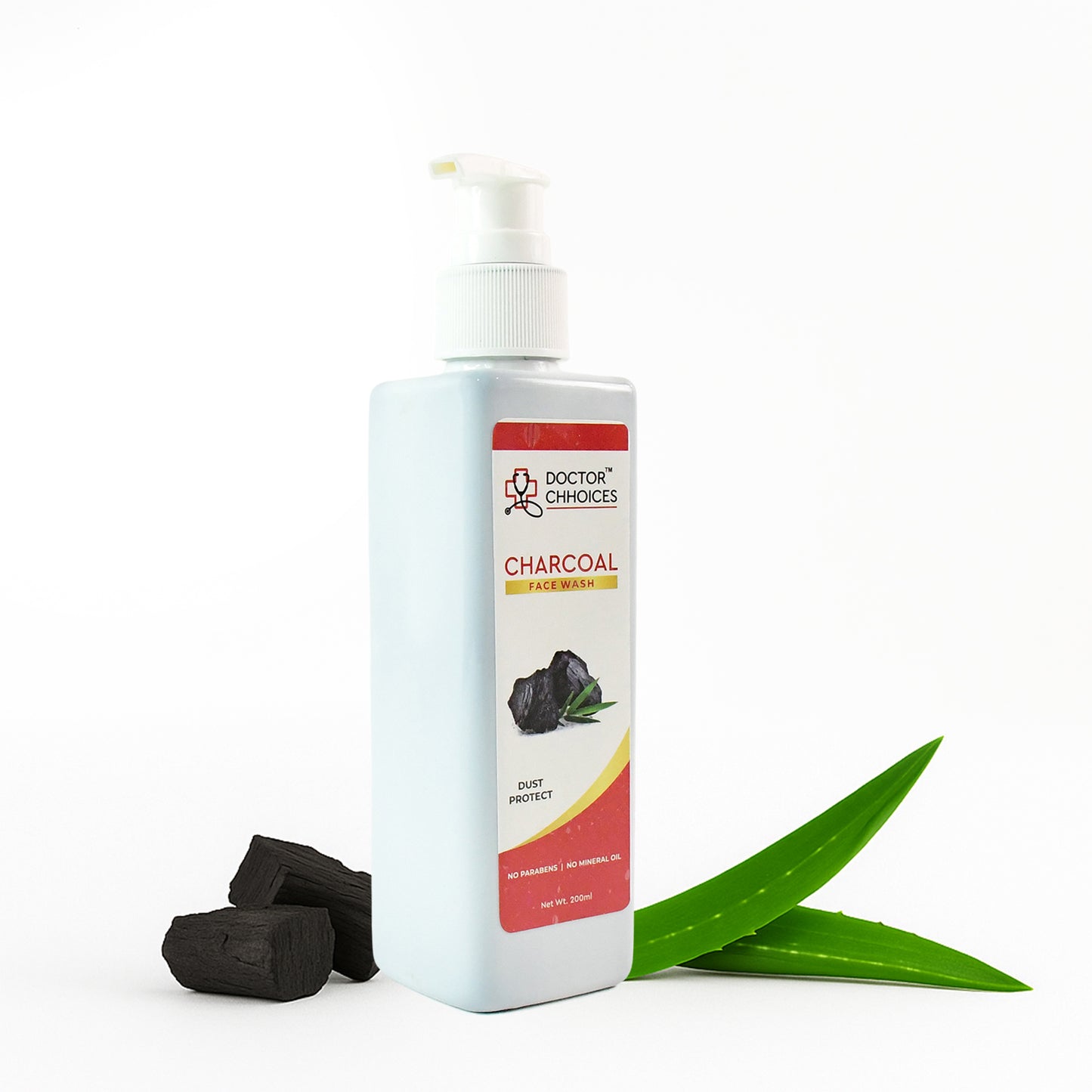 Doctor Chhoices Charcoal Face Wash 200ml (1 Pc)