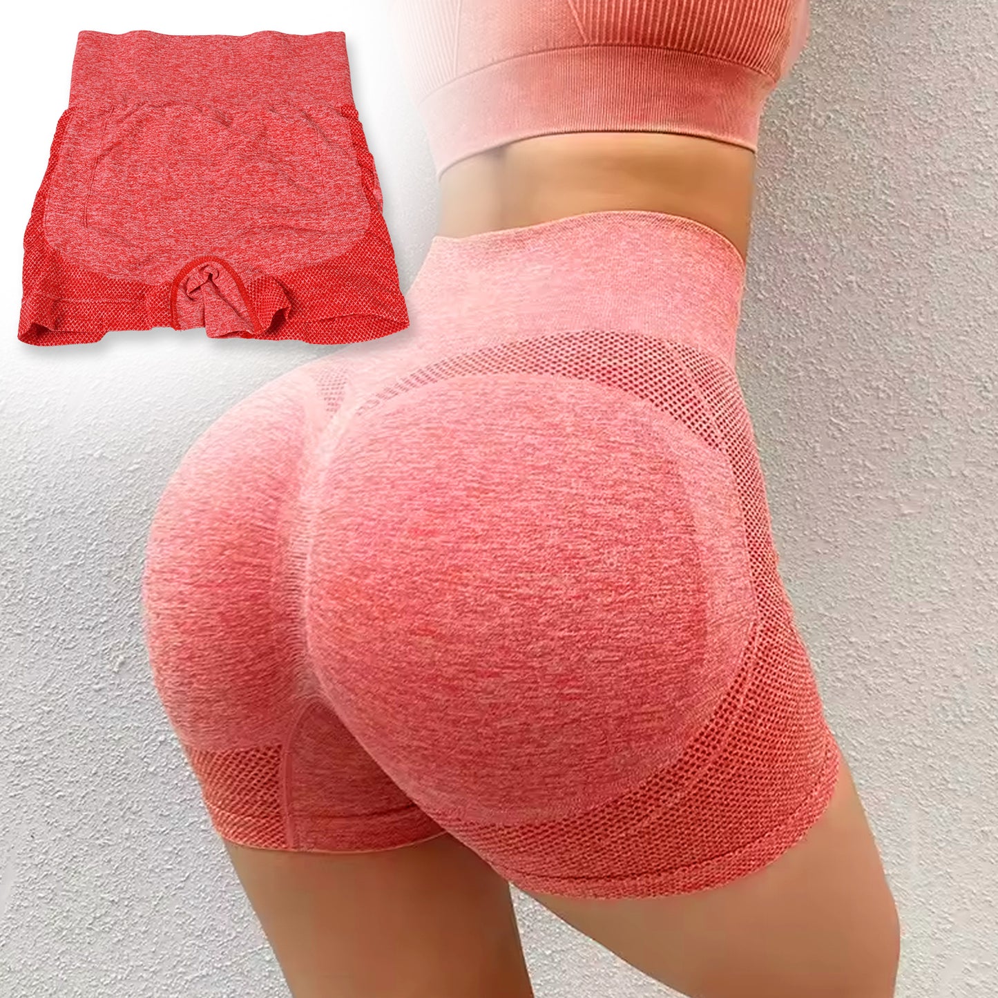 12978 High Elastic Peach Hip Lifting Yoga Shorts Womens Running Sports High Fitness Athletic Waist Yoga Workout Yoga Pants Shorts Elastic Dress Soft Yoga Pants Shorts