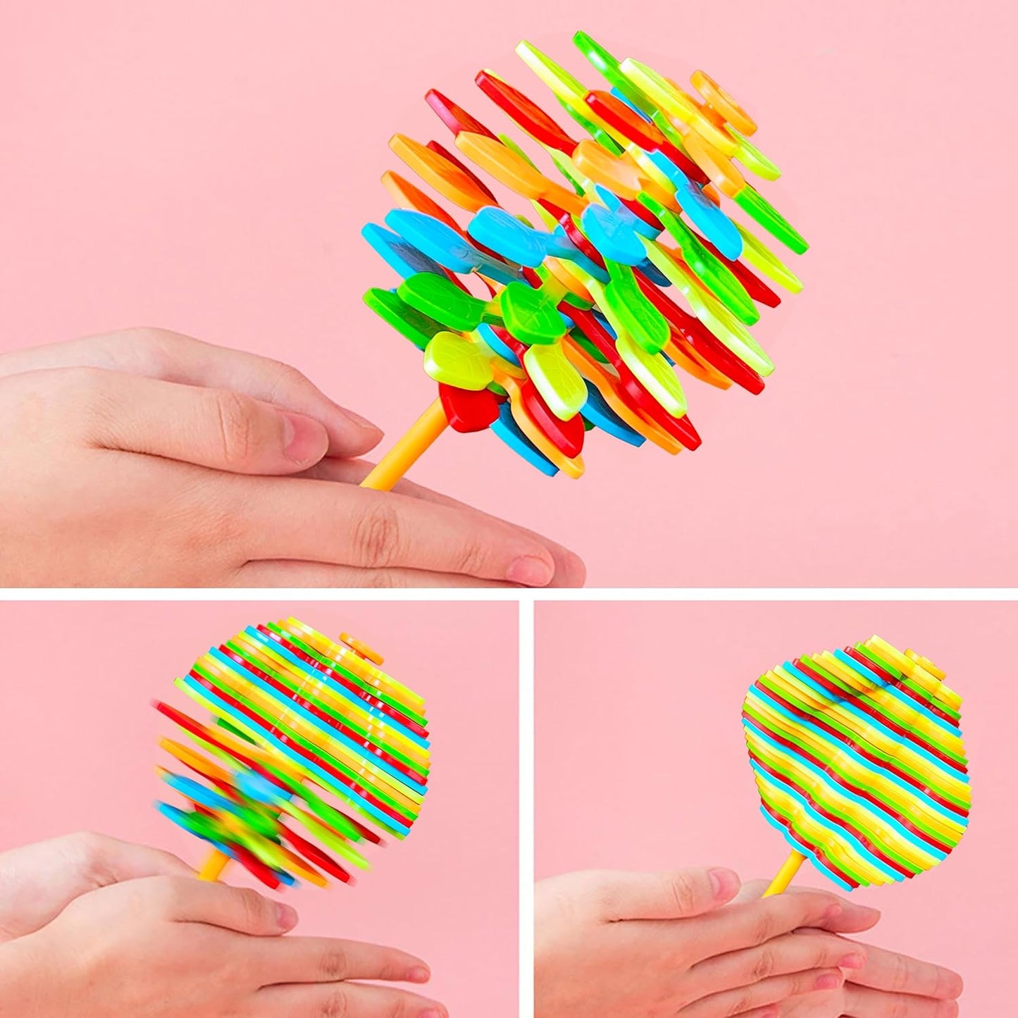 Spin Flower Candy Rotating Spinning Toy (1 Pc)