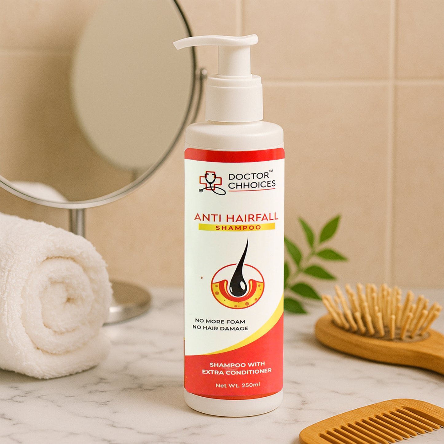 Doctor Choices Advanced Anti Hairfall Shampoo With Extra Conditioner 250ml (1 Pc)