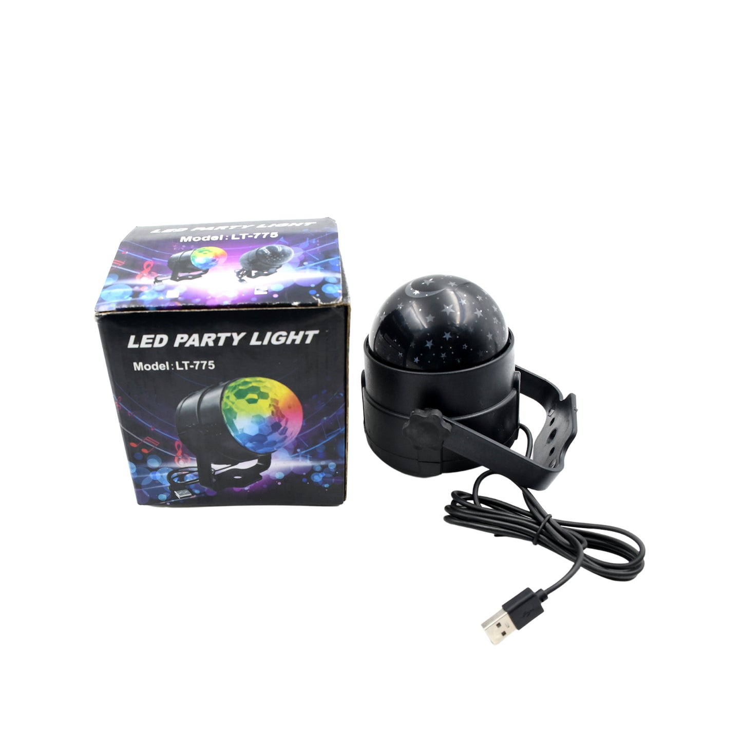 7549 Dj Light Party Disco Light For Home Party Led Disco Ball Colors Pattern Modes Dancing Light For Room Rotating Bulb Magic Lights For Diwali Wedding Holiday Party Party Gift Kids Birthday