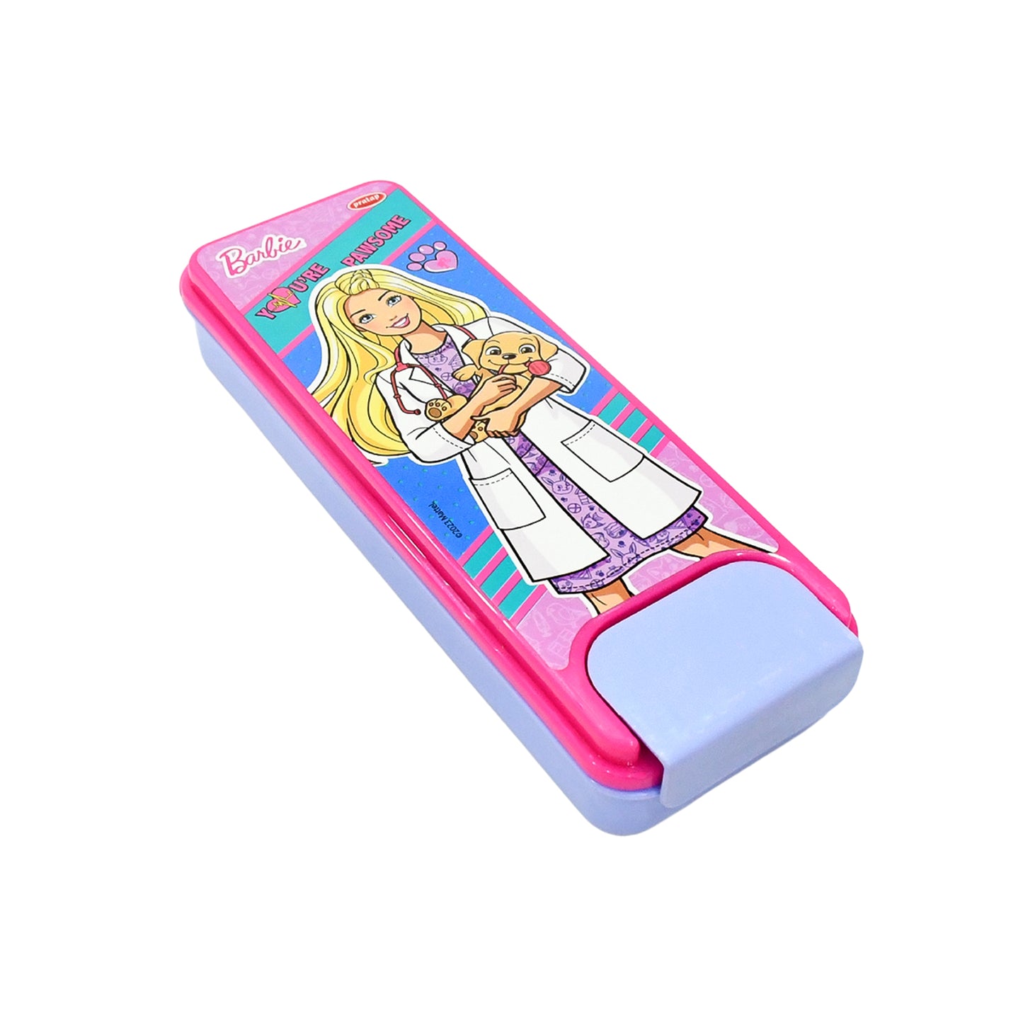 Stylish Cartoon Printed Hard Top Pencil Box For Kids (1 Pc Mix Design)