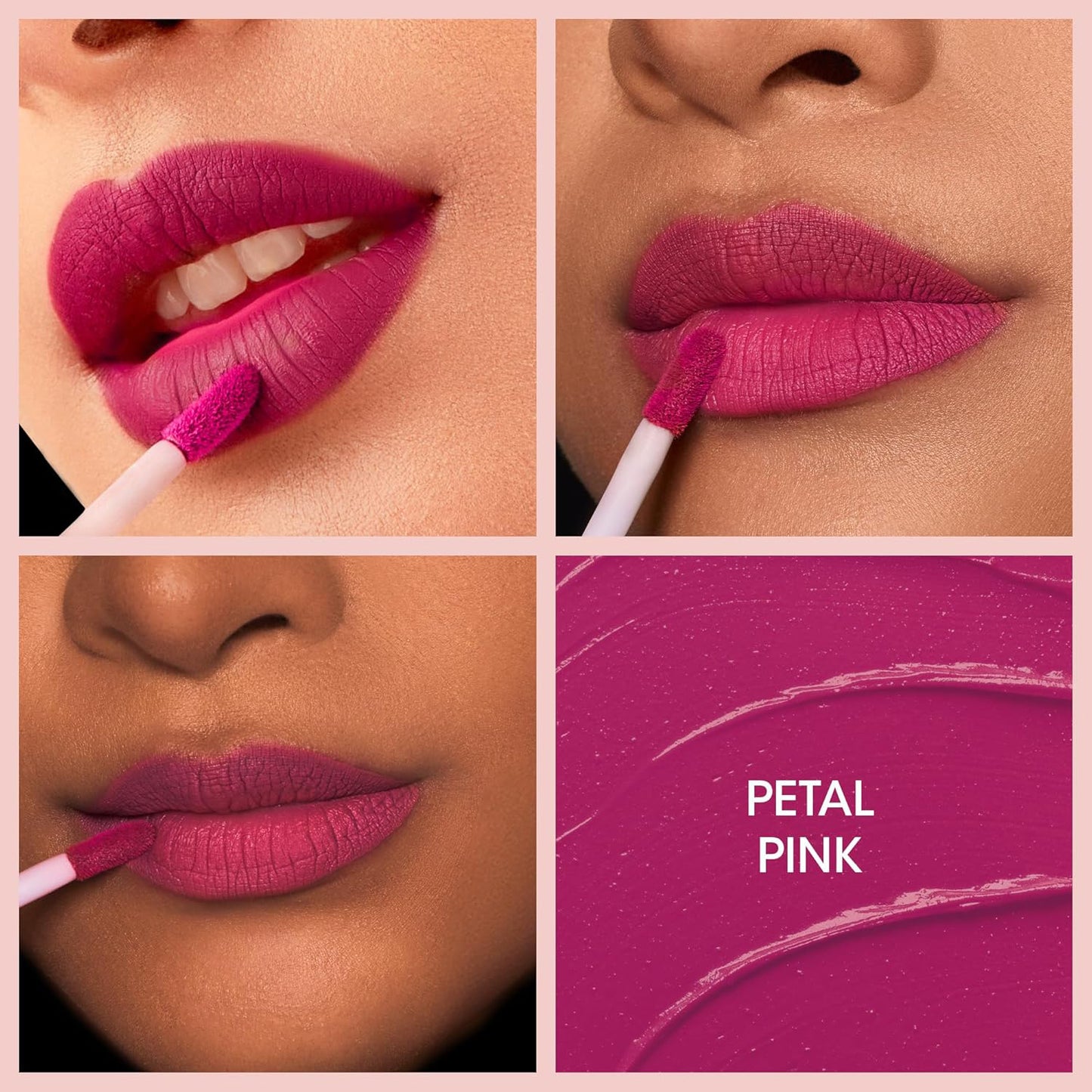 Og Beauty Petal Pink Moisture Lock Liquid Lipstick (4.5 Ml  1 Pc)
