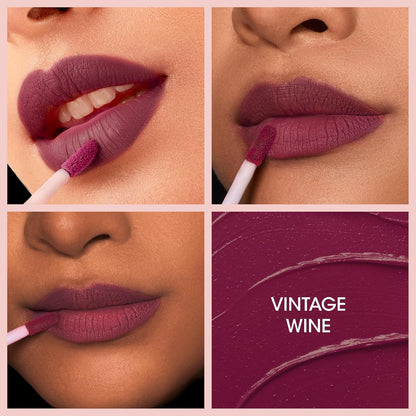 Og Beauty Vintage Wine Moisture Lock Liquid Lipstick (4.5 Ml  1 Pc)