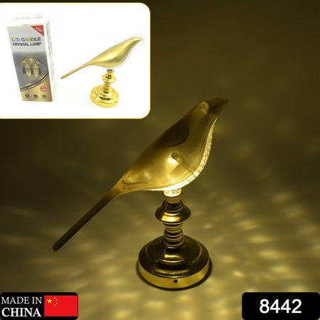 8442 Sparrow Led Table Lamp Crystal Decoration Lamp Soft Light  Energy Saving Lamp (1 Pc)