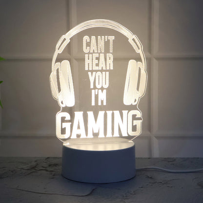 3d Acrylic Led Night Lamps  (1 Pc  Mix Design)