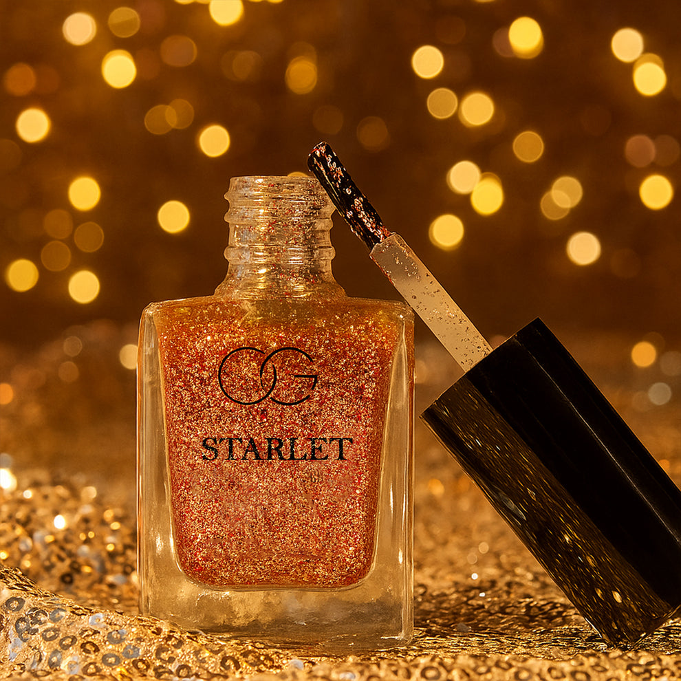 Og Beauty Metallic Rose Starlet Glitter Nail Paint (10 Ml 1 Pc) Genvix — free download