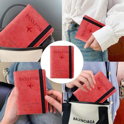 Premium Multifunction Travel Passport Holder  Wallet (15x11cm  1 Pc)
