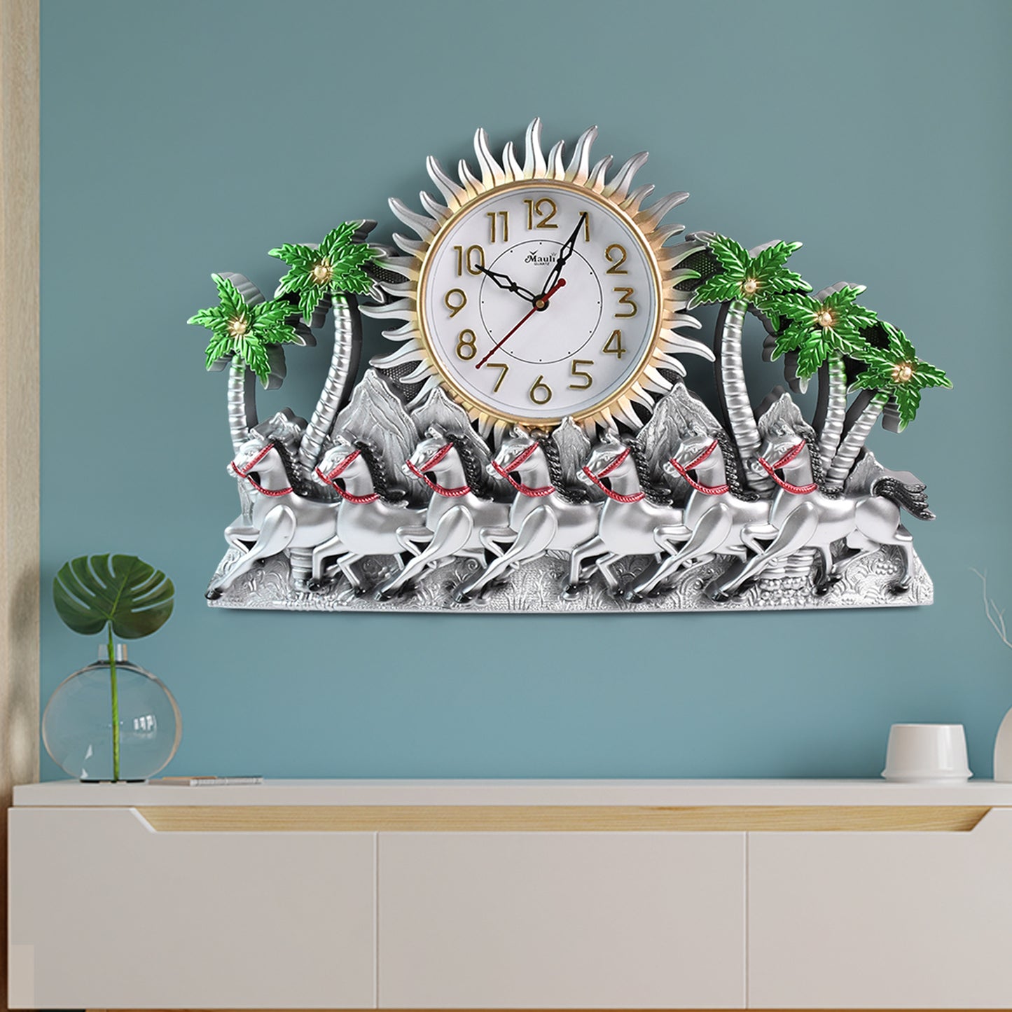 Premium Plastic Body Wall Clock (1 Pc)