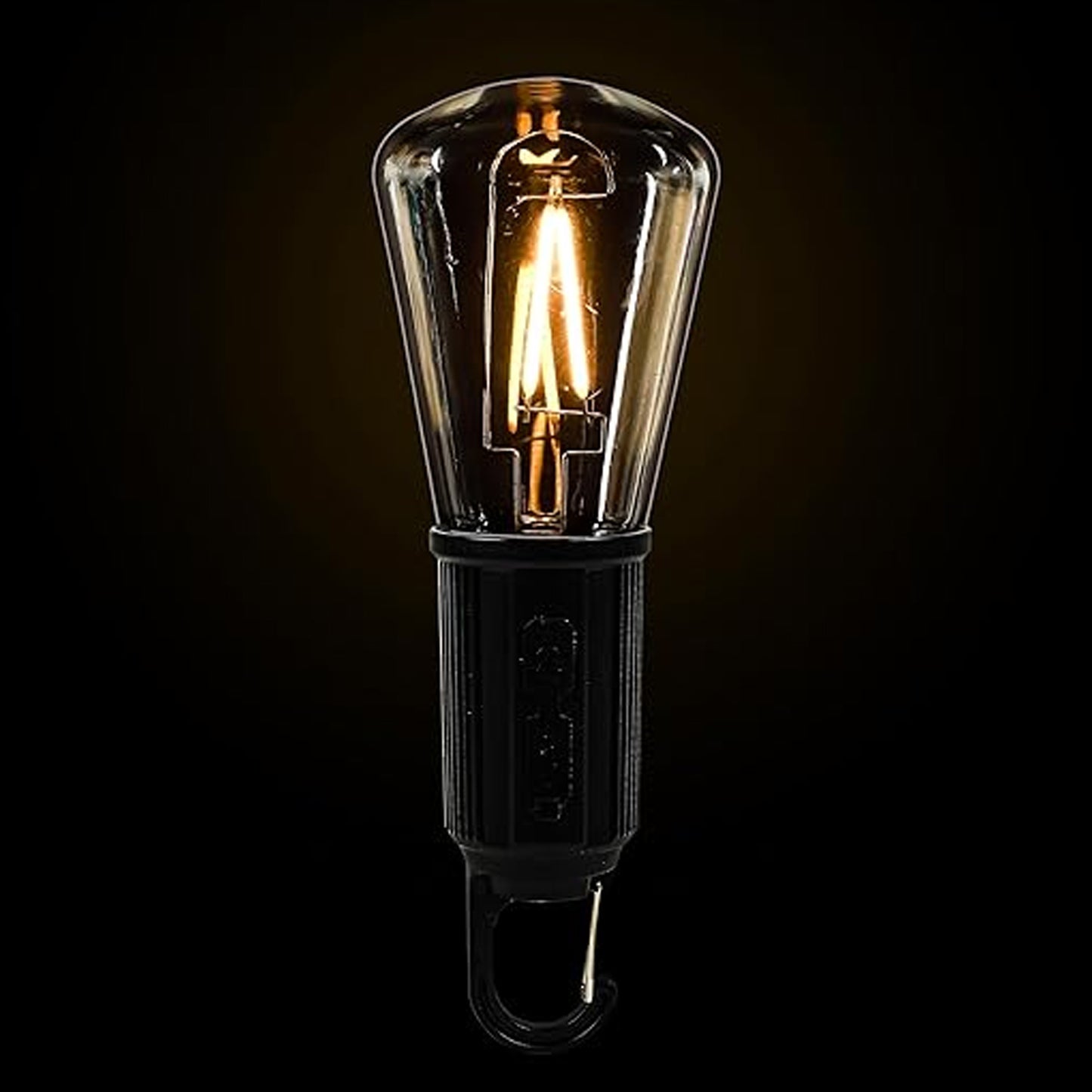 Solar  Usb Rechargeable Led Hanging Camping Bulb Lantern Light (1 Pc)