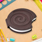 Round Chocolate Diary Notebooks Original Smell Writing Practice Book ( 1pc  Book)