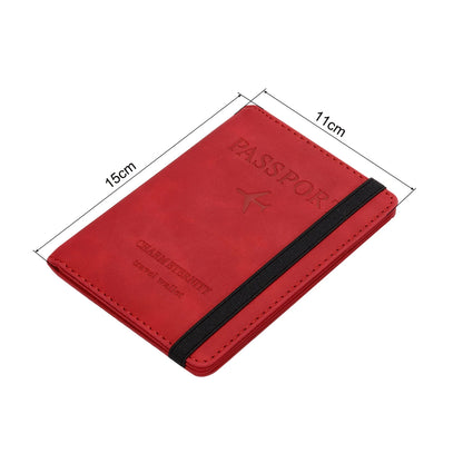 Premium Multifunction Travel Passport Holder  Wallet (15x11cm  1 Pc)