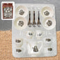 4445 Tickles Tea Toy Set  Coffee Kitchen Plastic Set Toy For Kids Boys  Girls (14 Pcs)